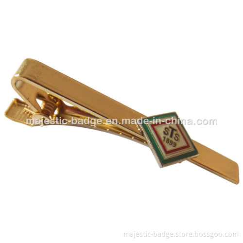 Customized Lovely Tie Clip & Gold Plating Material